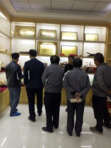 辽宁福鞍股份公司领导到我公司考察