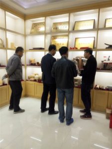 辽宁福鞍股份公司领导到我公司考察